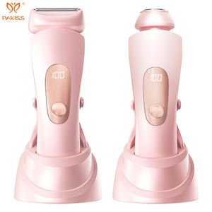 Depiladora Eléctrica 2 en 1 Impermeable de Doble Cabezal, Recortadora de Bikini, Recargable por USB, para Mujeres y Hombres, Uso Doméstico 1 - Product Image 1