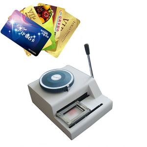 Máquina de estampación de tarjetas de plástico, gran oferta de HD-70C, en PVC, para grabado de tarjetas, número de serie - Product Image 1