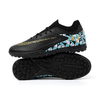 Chaussures de football personnalisables pour jeunes, crampons de football printemps-automne, toutes tailles en promotion, baskets de football professionnelles pour terrain synthétique et intérieur/extérieur, personnalisables 31-40