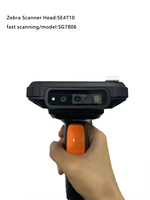 Thcan SG7806 PDA Industrial Resistente con Android 10.0, UHF, RFID, Escáner de Códigos de Barras 1D/2D, 4GB+64GB de Memoria, Largo Alcance, Pantalla de 5.5 Pulgadas