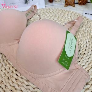 8751 # <span class=keywords><strong>reggiseno</strong></span> Push-up Sexy estivo alla moda donna <span class=keywords><strong>reggiseno</strong></span> intero lucido a tinta unita <span class=keywords><strong>con</strong></span> cinturino incrociato regolabile per la raccolta quotidiana del petto - Product Image 5