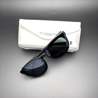 Étui à lunettes souple, couleur personnalisée, pochette pour lunettes, chiffon de nettoyage, étui à lunettes de soleil de haute qualité