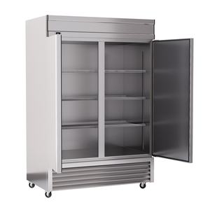 Réfrigérateur commercial à double température avec refroidissement par air et dégivrage automatique - Product Image 2