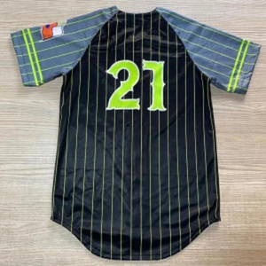 Conjunto de Uniforme de Béisbol Sublimado Personalizado |   Jersey con Botones Completos y Pantalones a Juego |   Fabricante Profesional de Ropa Deportiva OEM - Product Image 2
