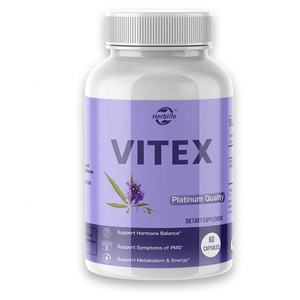 HACCP OEM Vitex chaste Berry สกัด60/ 120แคปซูล/ขวดแคปซูล Chasteberry - Product Image 1