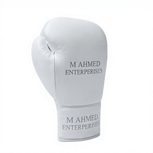 Gants de boxe en cuir personnalisés, respirants, pour l'entraînement, avec fermeture auto-agrippante réglable pour la poche de la main, idéaux pour la salle de sport - Product Image 5