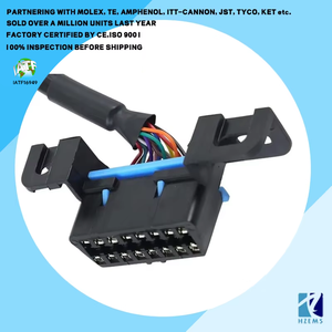 OBDII to J1939直角Yケーブル女性D & 男性Dコネクタ診断ツール2年保証自動車ワイヤーハーネス付き - Product Image 2