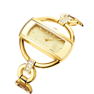 Reloj Vintage para Mujer Yalusi, Aleación, Cuarzo, Fondo Transparente, Diseño de Moda Casual - Product Image 1