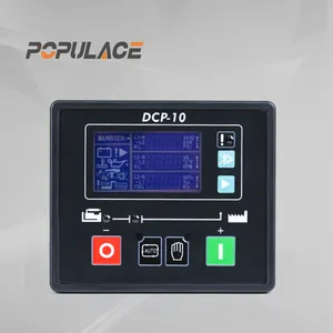 Populace controlador genset, controle ats 8-35v 180ma gerador controlador dcp10 DCP-10