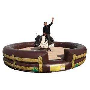 Großhandel Amazing Infla table Rodeo Mechanical Bull Ride Maschine heißer Verkauf Kommerzielle aufblasbare mechanische zum Verkauf