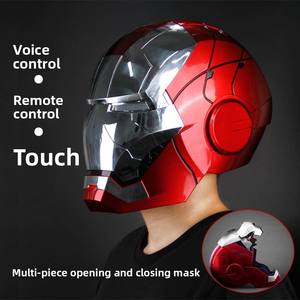 <span class=keywords><strong>Casco</strong></span> de <span class=keywords><strong>Iron</strong></span> <span class=keywords><strong>Man</strong></span> Jarvis MK5 con Control por Voz, Máscara Eléctrica Transformable con Apertura/Cierre <span class=keywords><strong>Automático</strong></span>, Juguete - Product Image 2