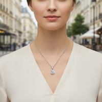 Collar Personalizado con Signo Zodiacal y Piedra de Nacimiento, Letra Grabada, Joyería Minimalista para Regalo de Aniversario