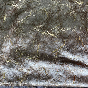 卸売 100% ポリエステル 光沢のあるプリント ゴールド イタリアンベルベット カーテン ソファ ブロンズ メタリック ジャカード生地 - Product Image 6