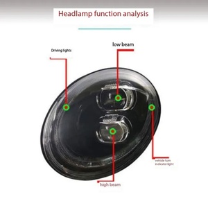 Conjunto de Faros Delanteros de Alto Brillo para Automóviles, Luces LED DRL de Conducción Diurna para Volkswagen Beetle 06-12, Precio de Fábrica al por Mayor - Product Image 4