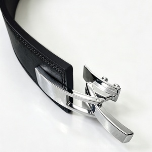 Adjustable Customized Cowhide Leather <b>Belt</b> Weightlifting <b>Powerlifting</b> Lifting Durable Fitness <b>Belt</b> with Logo - Product Image 6