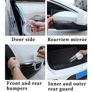 Nano โปร่งใสฟิล์ม Anti Collision Edge Guard Scratch Protector เทปซีลด้านหลัง Guard Car Door Edge Protector สติกเกอร์ - Product Image 6