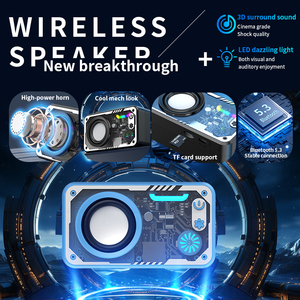 Loud <strong>Speaker</strong> Rgb Gaming <strong>2.1</strong> <strong>Subwoofer</strong> <strong>Computer</strong> Pc <strong>Speakers</strong> Pc Rgb Plastic <strong>Speaker</strong> with 7 Colors Led Light V1 - Product Image 3