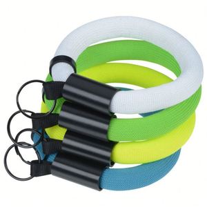 Custom Logo Printed <b>Polyester</b> Floating Bracelet 20mm Round <b>Polyester</b> Keyring Wrist <b>Lanyards</b> Bracelets - Product Image 4