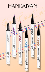 Crayon Eyeliner Coloré 6 Couleurs Non-Tache Maquillage Européen et Américain Perle Lumineuse Paillettes Fines Eyeliner Liquide Très Fin - Product Image 3