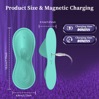 Vibrateur G-spot féminin, mini-vibrateur portable contrôlé par application, stimulateur clitoridien, jouets sexuels pour couples