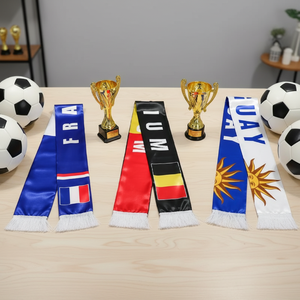 Sciarpa Jacquard per Tifosi di Calcio, Sciarpa Personalizzata con Logo e Slogan, Sciarpa per Eventi Sportivi, Regalo per Tifosi di Club - Product Image 5