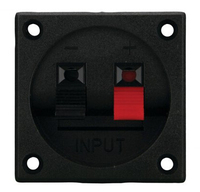 Amplificateur sans fil haut-parleur carré, Terminal carré, panneau de liaison, banane