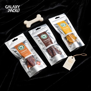高タンパク質フリーズドライキャットフードResealable 1kgバッグジッパーアルミオーガニックチキンミートスナック猫犬用低MOQバッグ