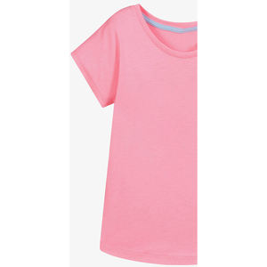 T-shirt à manches courtes col rond pour femme, style streetwear, respirant, écologique, en coton biologique molletonné, 280g - Product Image 6