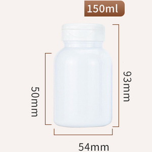 Botella blanca de grado alimenticio altamente segura y saludable para almacenar cápsulas de vitaminas y cajas de almacenamiento de medicamentos - Product Image 4