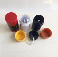 Nouveau design de conteneur de déodorant en stick pour cosmétiques, 15ml 30ml 50ml 75ml, remplissage par le bas, déodorant en stick à torsion