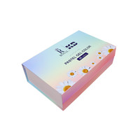 Boîte cadeau d'emballage magnétique de vernis à ongles en papier de carton de luxe de qualité supérieure avec logo personnalisé en gros