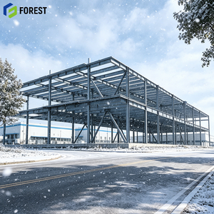 Prefabricated Steel Structure Warehouse Agricultural Facility Corrosion Resistant H Section Industry - Product Image 1
