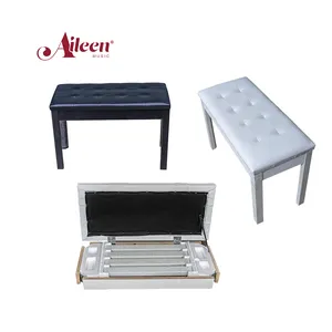 Banco de <span class=keywords><strong>Piano</strong></span> personalizado, taburete de <span class=keywords><strong>Piano</strong></span> negro/blanco/marrón/rosa (BP700) - Product Image 1