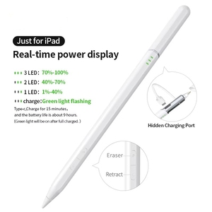 Lápiz Óptico DH Active con Punta de Repuesto Interna y Pantalla de Carga para Tablet, Lápiz Táctil Recargable para iPad con Pantalla Táctil Capacitiva - Product Image 1