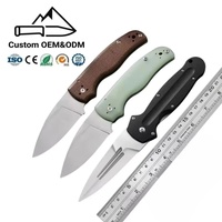 Cuchillo de Acero S30V G10, Cuchillos Industriales, Herramientas, Cuchillos EDC Premium para Exteriores