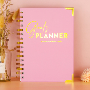 <span class=keywords><strong>Agenda</strong></span> Personalizada A5 Espiral Sin Fecha, Planificador de Objetivos, <span class=keywords><strong>Agenda</strong></span> Semanal y Mensual, Cuadernos de Notas - Product Image 2