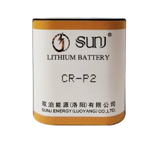 Cr-P2 Li-Mno2 Baterai Lithium 2cr5 1400MAh 6V untuk Senter Kamera Perangkat Medis