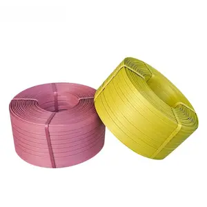 100% matérias-primas pp cinto PP Strapping Strip Belt Não-toxicidade antiderrapante PP Plastic Packing Strap