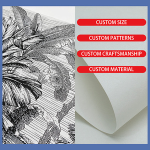 Carta <span class=keywords><strong>da</strong></span> Parati 3D in Seta Testurizzata, Murale Stampato per Design d'Interni Moderno di Case, Hotel e Uffici, Facile <span class=keywords><strong>da</strong></span> Installare - Product Image 5