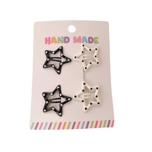 Épingle à cheveux Sweet Cool Dot Star pour femme Broken Bangs Clip Love Bb Clip All Match Hairpin - Product Image 3