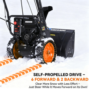 Wholesale Two Stage Snow Blower Gasoline Powered Snow Thrower OEM Custom Snow Removal Machine Supplier - Product Image 4