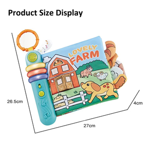 Libro Musical Montessori <span class=keywords><strong>para</strong></span> Bebés y Niños Pequeños 2026, Libro de <span class=keywords><strong>Cuentos</strong></span> con Audio, Lecturas de Pastoreo <span class=keywords><strong>para</strong></span> Bebés, Juguete Educativo Temprano, Libro Musical <span class=keywords><strong>para</strong></span> Niños - Product Image 6