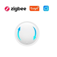 Bouton variateur sans fil Tuya Zigbee, interrupteur de scène, alimenté par batterie, pression unique marche/arrêt, déclencheur de scène par longue pression, maison intelligente