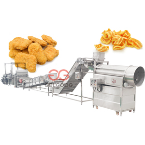 Googelg <span class=keywords><strong>chicharron</strong></span> เครื่องทอดหมู cracklings สายการผลิตไก่ทอด - Product Image 2