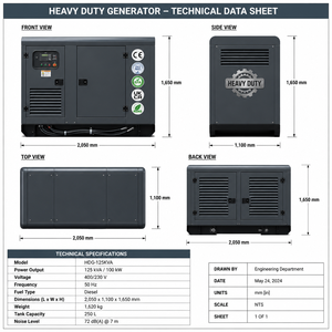 Generadores Diésel Súper Silenciosos de 50 kVA en Venta, Generador de 50 kVA - Product Image 3