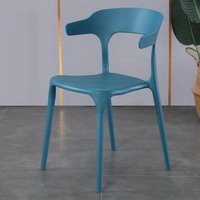 Chaises d'attente en PP très vendues, chaises d'extérieur, imperméables, modernes, minimalistes, chaises de salon, chaises de loisirs