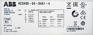 ACS4800404A14 v20507 ตัวแปลงความถี่ PLC - Product Image 6