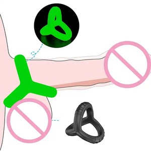 ペニスリング再利用可能コックリング射精遅延ペニス拡大男性用リングディックアクセサリーセックスゲームセックスおもちゃ男性用カップル - Product Image 4