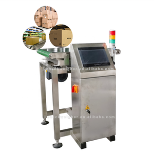 HBM yük hücresi Rejector Alarm lambası ile konveyör kartonları kutusu için yüksek hızlı Online kontrol ağırlık makinesi kantar - Product Image 6