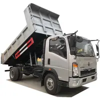 الصين أفضل سعر ساينو تراك HOWO ضوء واجب 112HP 5 طن حجم الرمال جامدة شاحنة تفريغ التعدين للبيع